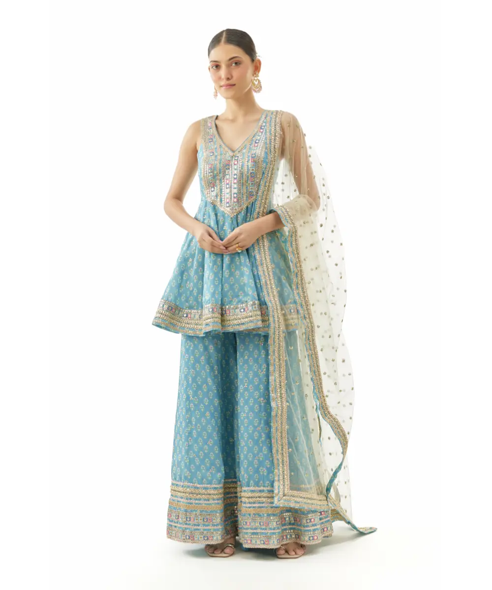 GOPI VAID - Simoni Peplum Set 3